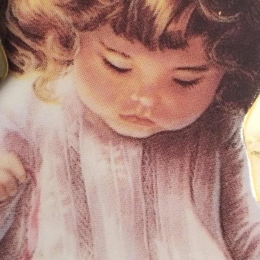 Heaven's Little Angels Porcelain Ornaments Loving kindness Donna Brooks Bradford - Picture 2 of 12